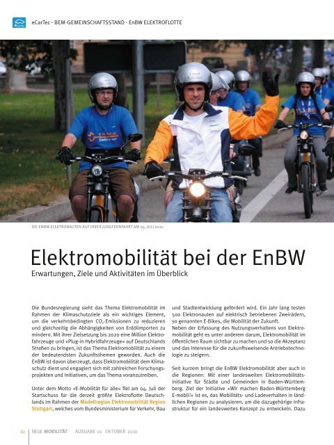 NEUE MOBILITÄT - Bundesverband eMobilität e.V.