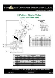 Y-Pattern Globe Valve