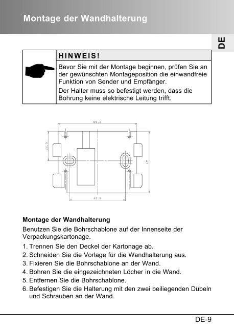 Bedienungsanleitung AstroTec-868 - Friedrich-schroeder.de