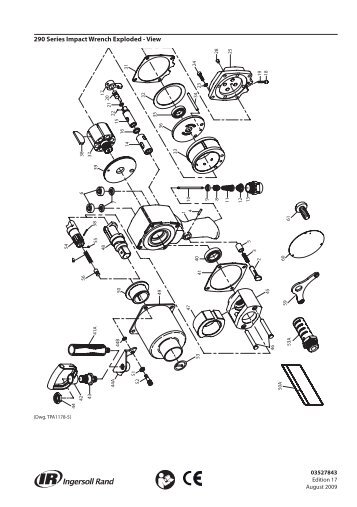 Parts Information Manual, Air Impact Wrench, 290 Series