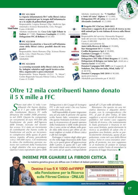 Notiziario n. 29 - Entra anche tu nella Community ffc