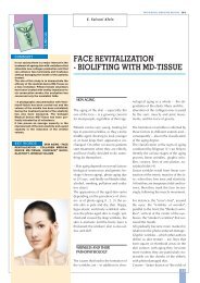 Face Revitalization - Biolifting with MD-Tissue - Cyto-Solutions Ltd