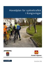 Hovedplan for sykkel i Kongsvinger by (59 Mb, pdf)