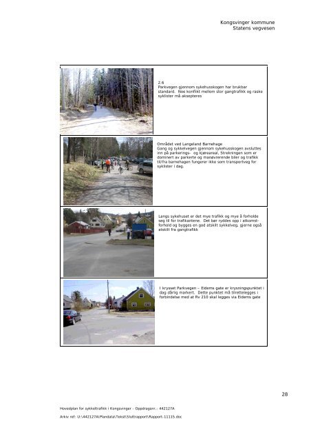 Hovedplan for sykkel i Kongsvinger by (59 Mb, pdf)