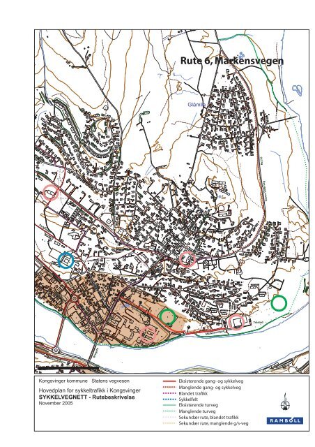 Hovedplan for sykkel i Kongsvinger by (59 Mb, pdf)