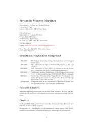 Curriculum vitae