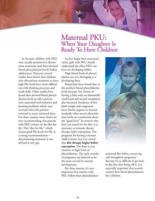 Guide to PKU - Mead Johnson Nutrition