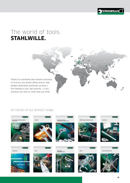 Stahlwille aerospace. Tool solutions for aerospace.