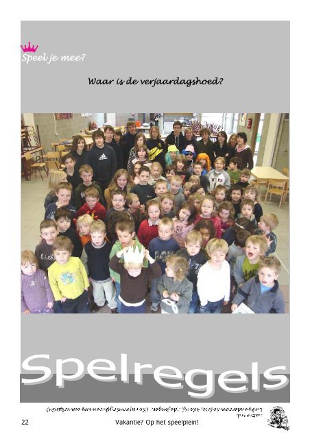 Speelpleinwerking - Holsbeek