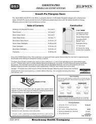 JELD-WEN Smooth-Pro Fiberglass - Brosco