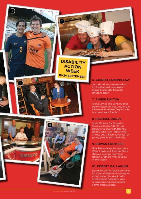 Touchstone Summer 2011 - Cerebral Palsy League