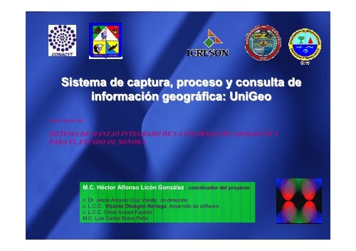 Sistema de captura, proceso y consulta de informaciÃ³n