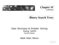 Binary Search Trees Chapter 19