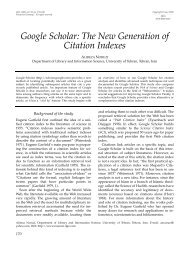 Citation List Based On Google Scholar Personal Pages Of The Ceu