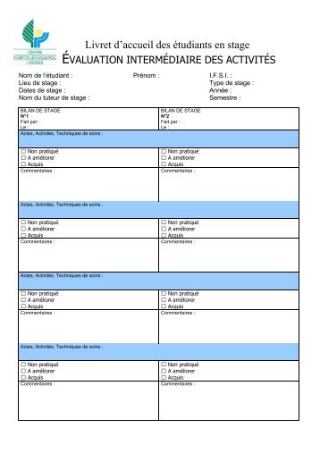 Fiche d'Ã©valuation intermÃ©diaire (pdf - 145,09 ko)