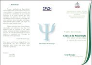 Folder ClÃ­nica de Psicologia.cdr - Universidade Federal do ParÃ¡