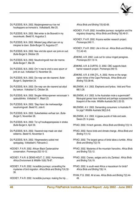 Index of /depts/fitzpatrick/docs - Percy FitzPatrick Institute of African ...