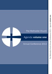 Agenda Volume 1 - Methodist Conference