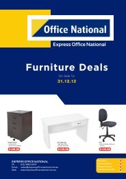 Furniture Deals - Office National