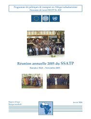 Rapport de la RÃ©union - World Bank