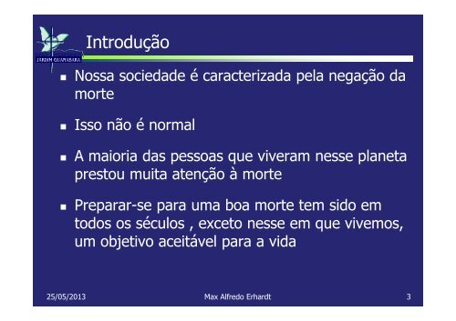 aula sobre o SALMO 90 com Max Erhardt