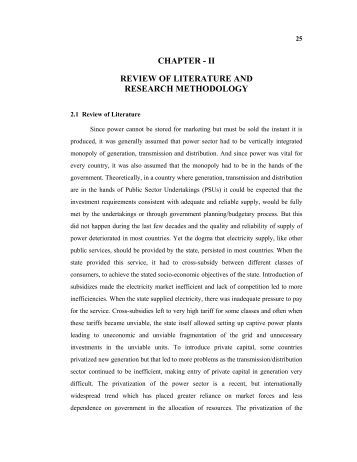 research methodology literature review research methodology literature review