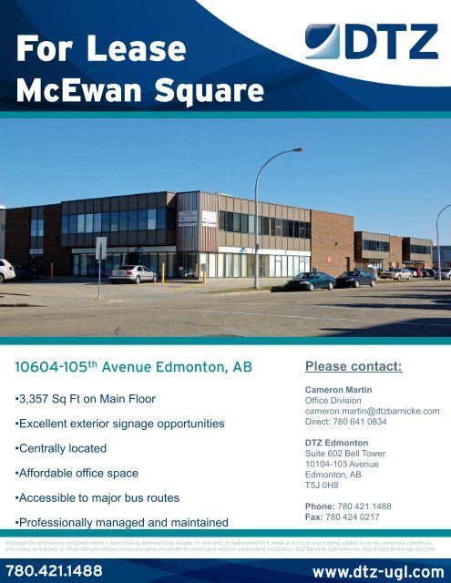 10604-105 Avenue-McEwan Square.pdf - DTZ