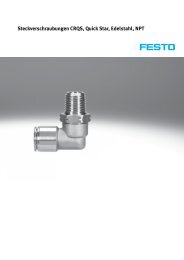 1 Stück FESTO QSL-6H-4 153061 L-Steckverbindung NEU