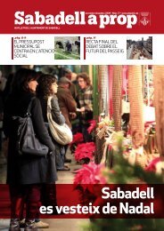 Sabadell a prop - Ajuntament de Sabadell