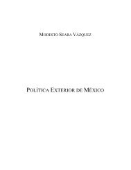 POLÃTICA EXTERIOR DE MÃXICO