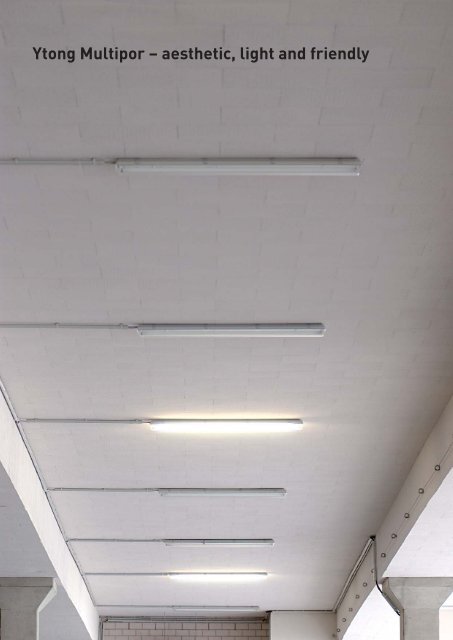 Underground garage and basement ceiling insulation - Xella UK