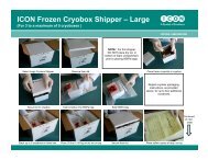 ICON Frozen Cryobox Shipper – Large - ICON plc