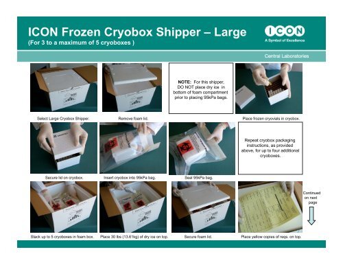 ICON Frozen Cryobox Shipper – Large - ICON plc