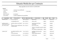 Situatia Medicilor pe Contracte - CAS Arad