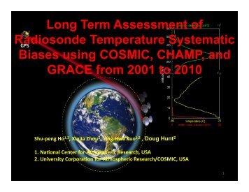 Long Term Assessment of Radiosonde Temperature Systematic ...