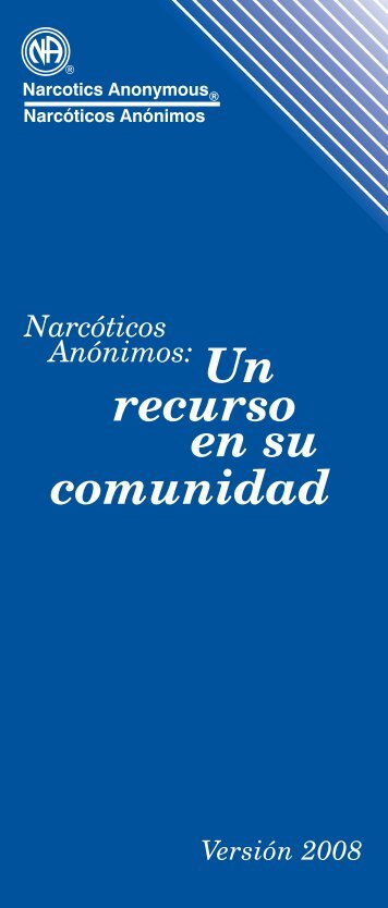 recurso en su comunidad - Narcotics Anonymous