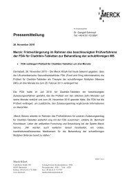 Pressemitteilung - Merck KGaA