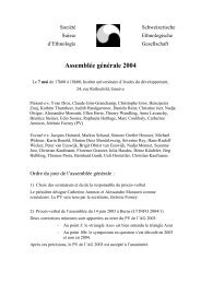 Bulletin Mitteilungsblatt SSE-SEG Info 2006-2 - SociÃ©tÃ© Suisse d ...