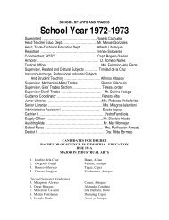 School Year 1972-1973 - Whiffyskunk.com