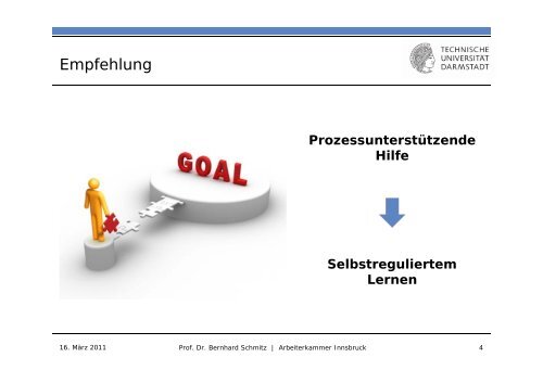 Was ist selbstreguliertes Lernen? - Arbeiterkammer