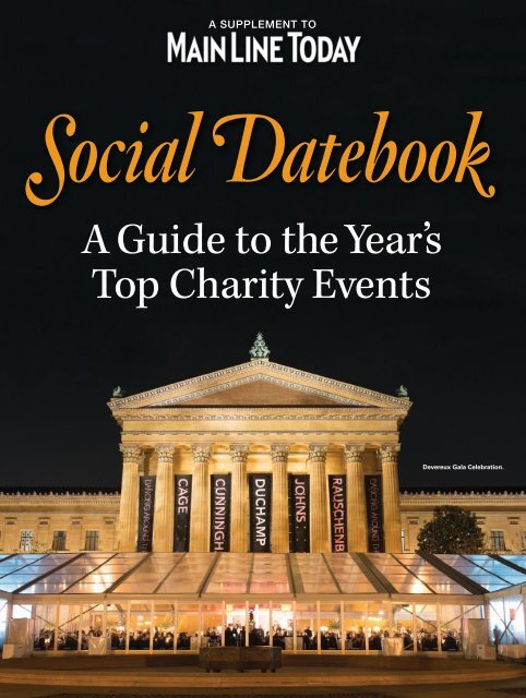 A Guide to the Year's Top Charity Events - Main Line Today