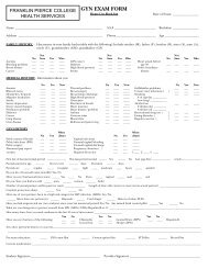OB-GYN Self History Form