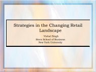 Strategies In The Changing Retail Landscape Vishal Singh - Ceret