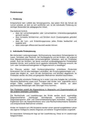 FÃ¶rderkonzept Seite 23-27 - Gutenbergschule Dieburg