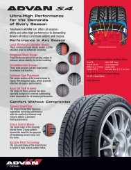 Tire Data Sheet (PDF) - Mr. Tire