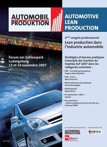 Lean production dans l'industrie automobile