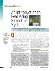 An Introduction to Evaluating Biometric Systems - Electronic Privacy ...