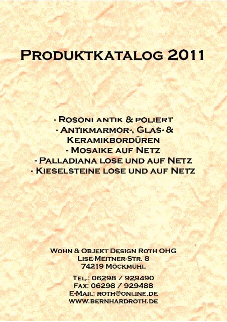 Antike Naturstein Bordüren