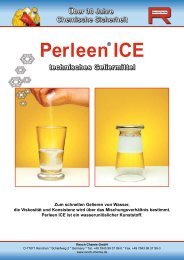 Perleen ICE technisches Geliermittel - Rench Chemie GmbH