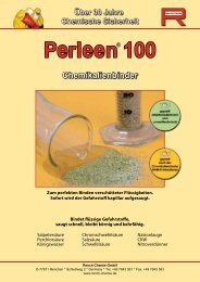 Perleen 100 Chemikalienbinder - Rench Chemie GmbH